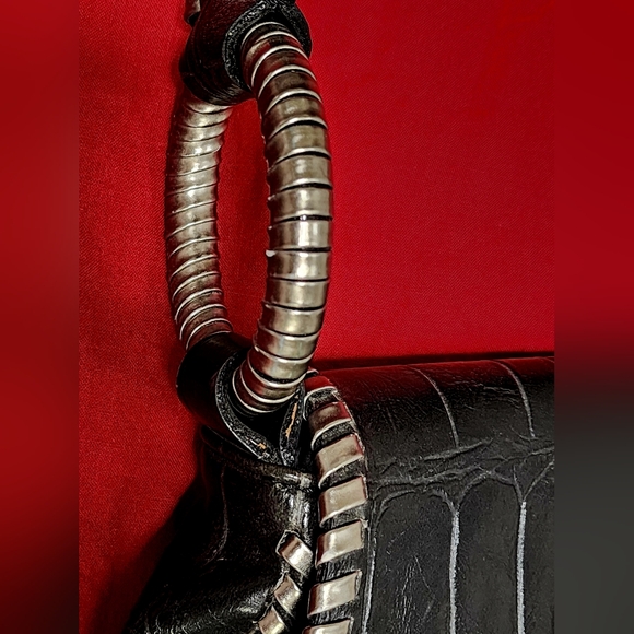 BRACCIALINI | Vintage Italian Leather Bag - Picture 5 of 8